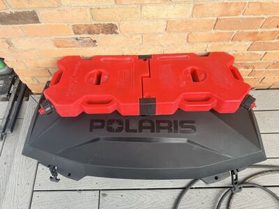 Polaris Sportsman 850 100 XP RZR Razor UTV ATV RTV SXS Side by Side behind seat storage box fuel tanks