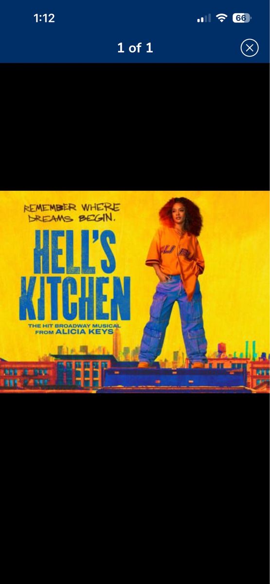 Hell’s Kitchen Sat. Orch seats