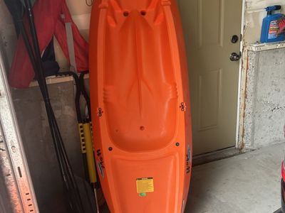 Lifetime Wave Orange Youth Kayak - Max 1 Person 130 lbs