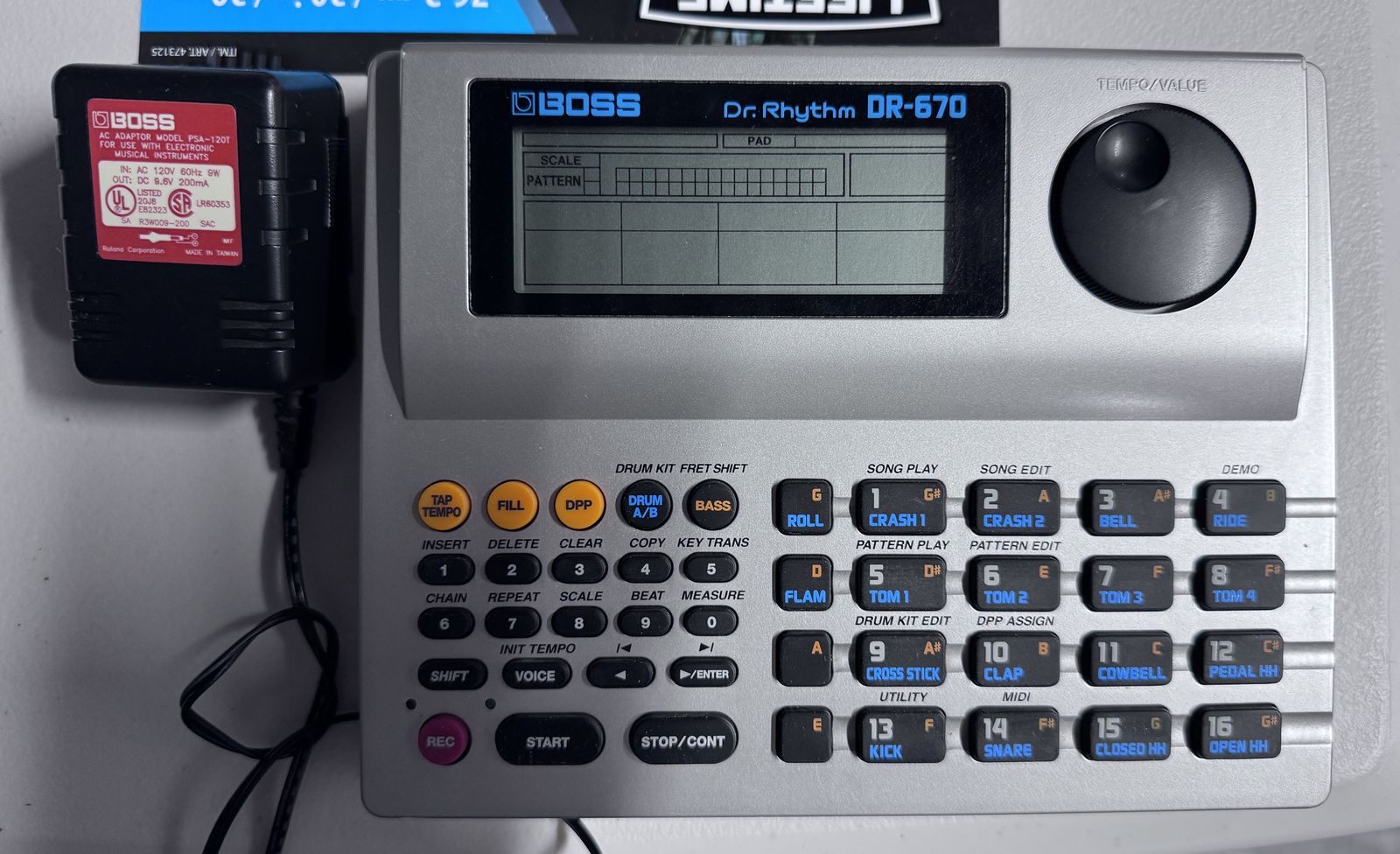 Vintage Boss DR-670 Drum Machine