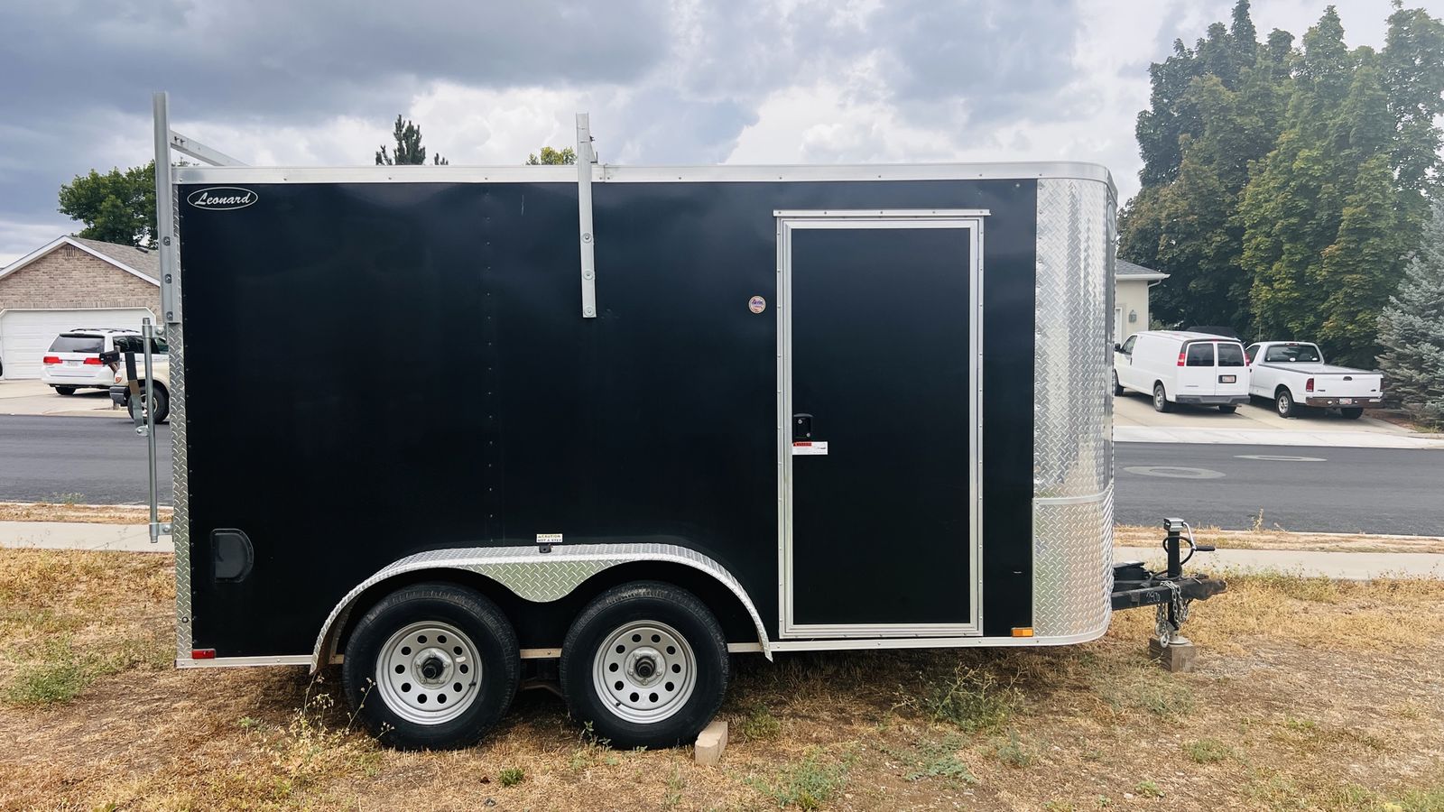 2019 Leonard 6x12 Enclosed Contractor Trailer – $4,900