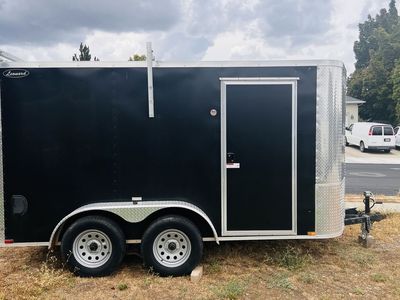 2019 Leonard 6x12 Enclosed Contractor Trailer – $4,900