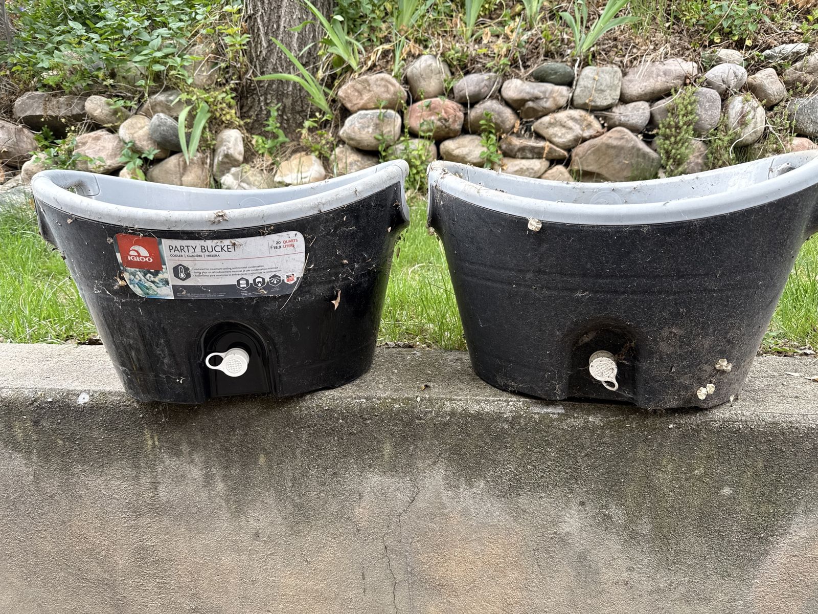 Patio or camping drink coolers