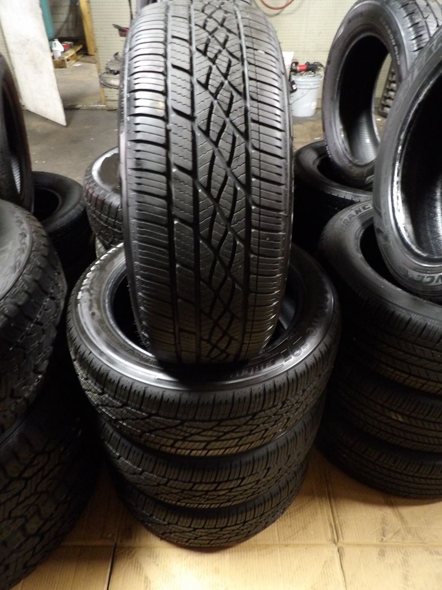 215/50R17 FIRESTONE FIREHAWK AS V2 SET OF USED TIRES 