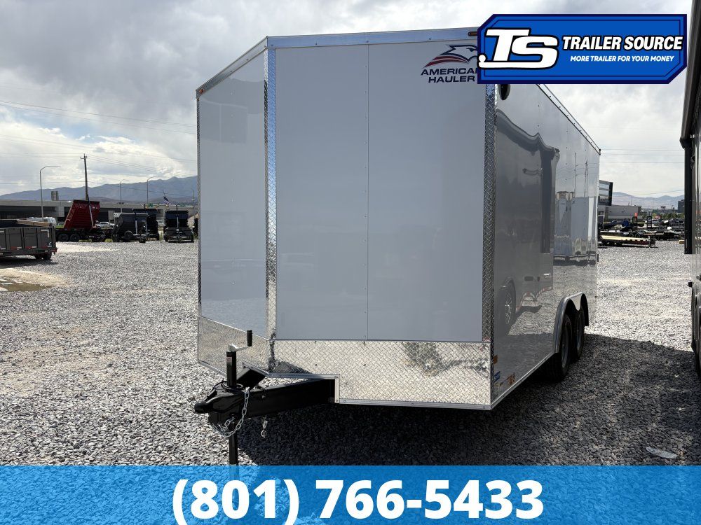 8.5x16 American Hauler Arrow Enclosed Cargo Trailer - 7'0" Interior - 7K GVWR - .080 PolyCor