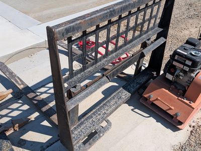 48 Inch Skid Steer Pallet Forks 4000 lb Rated