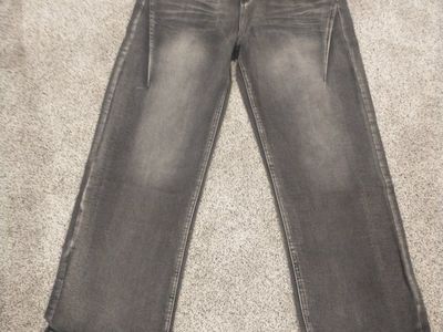 mens black baggy jeans 2XL