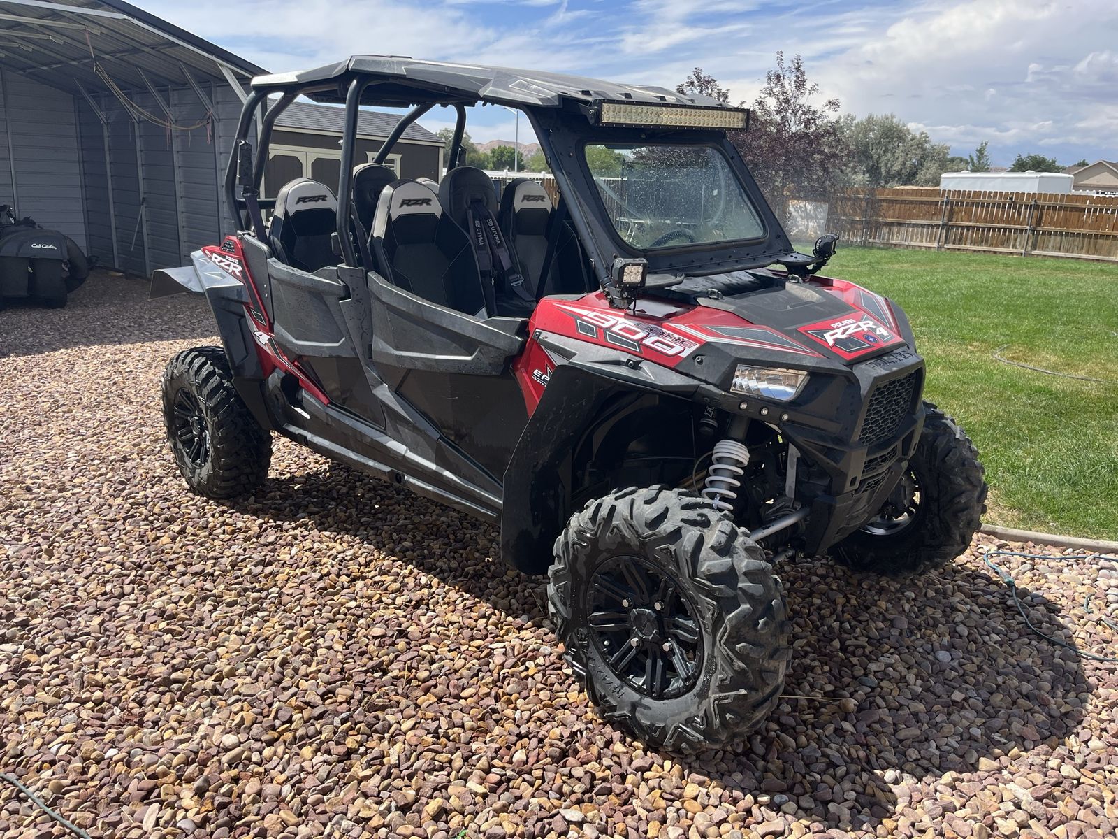Polaris RZR 900 4-Seater UTV Side-by-Side Off-Road Vehicle