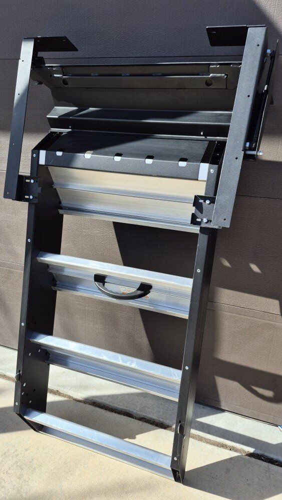 MORryde step above steps with struts
