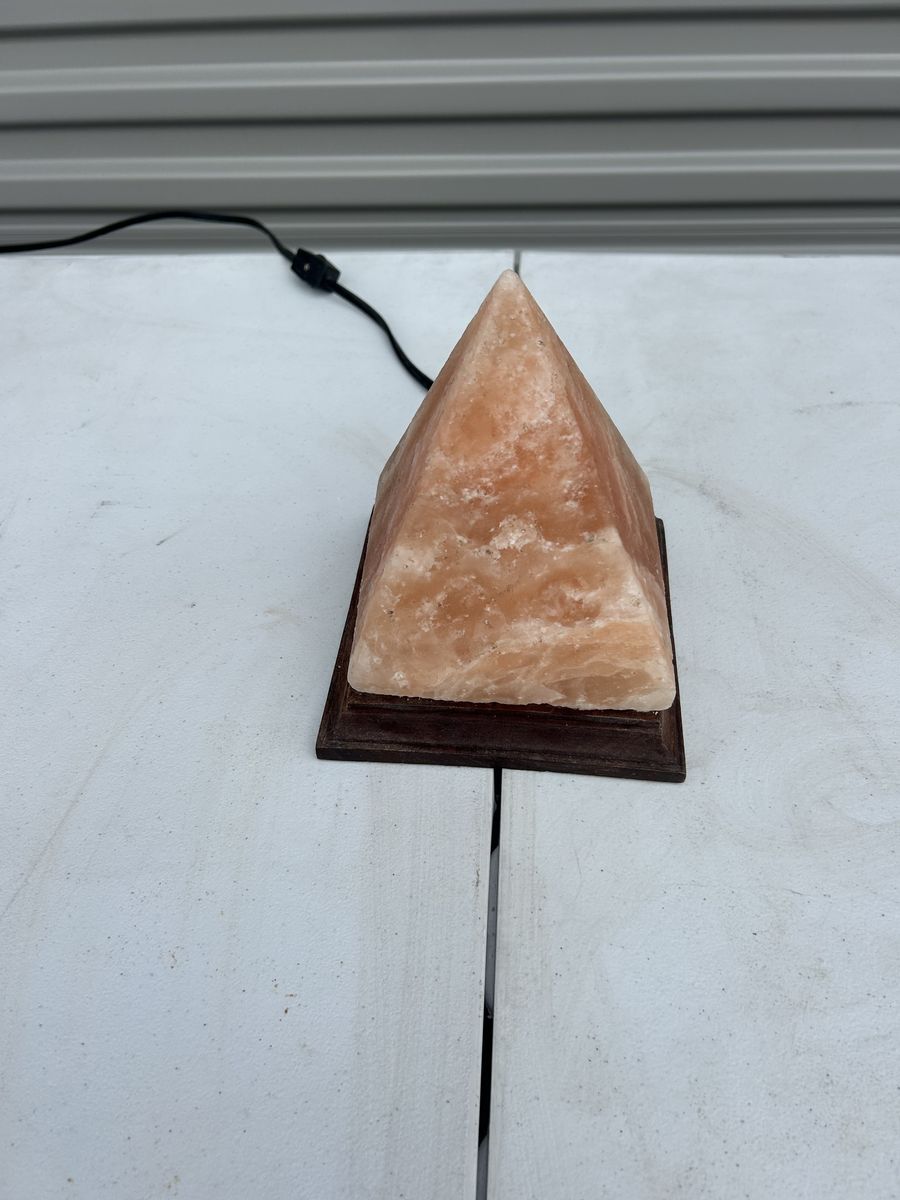 Pyramid Himalayan Salt Lamp