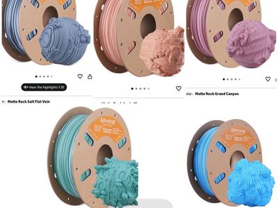 Eryone Matte Rainbow Rock Filament Earth Colors