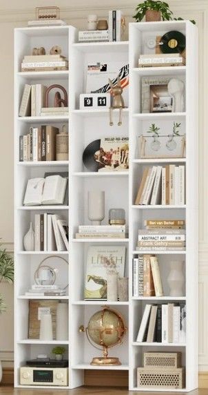 QUICK SALE: Brand New Open-Box 21-Cube Bookcase Organizer (White)
