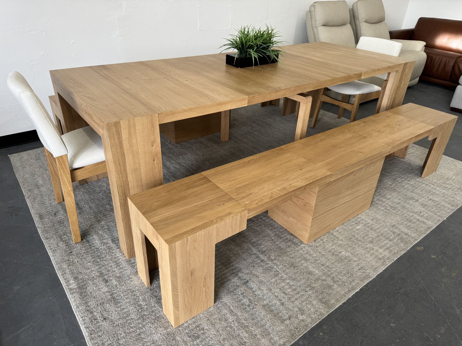 NEW COSTCO TRANSFORMER DINING TABLE AND CHAIR SET