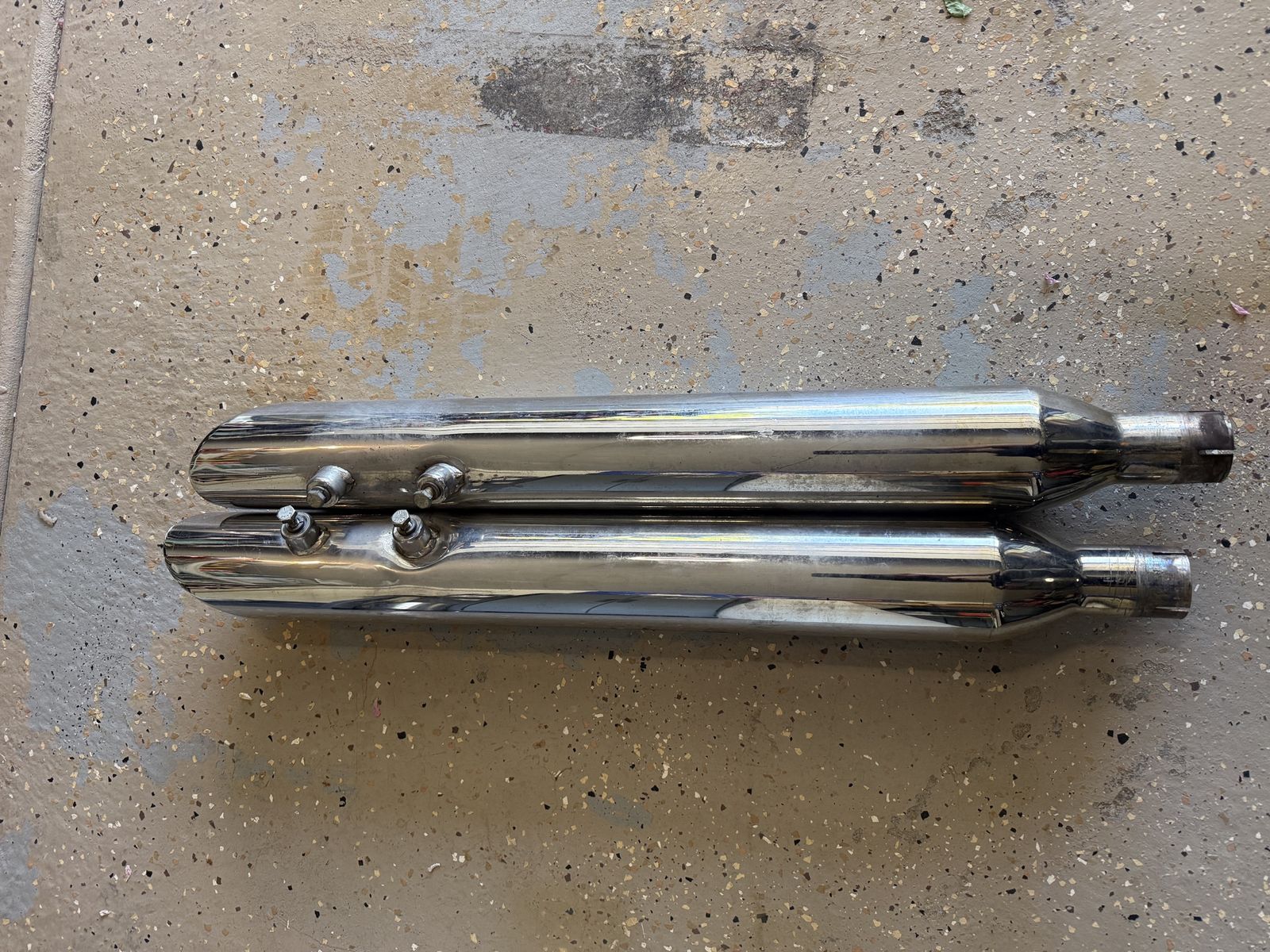 Rush Exhaust - 15301-200 - 3.5in. Slip-On Mufflers