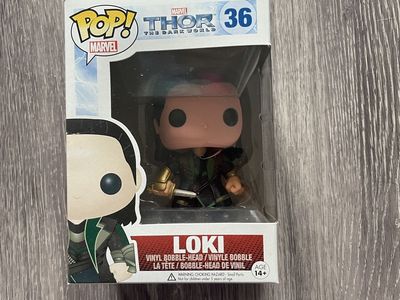 Funko Pop! Marvel Thor The Dark World Loki #36 Vinyl Bobble-Head