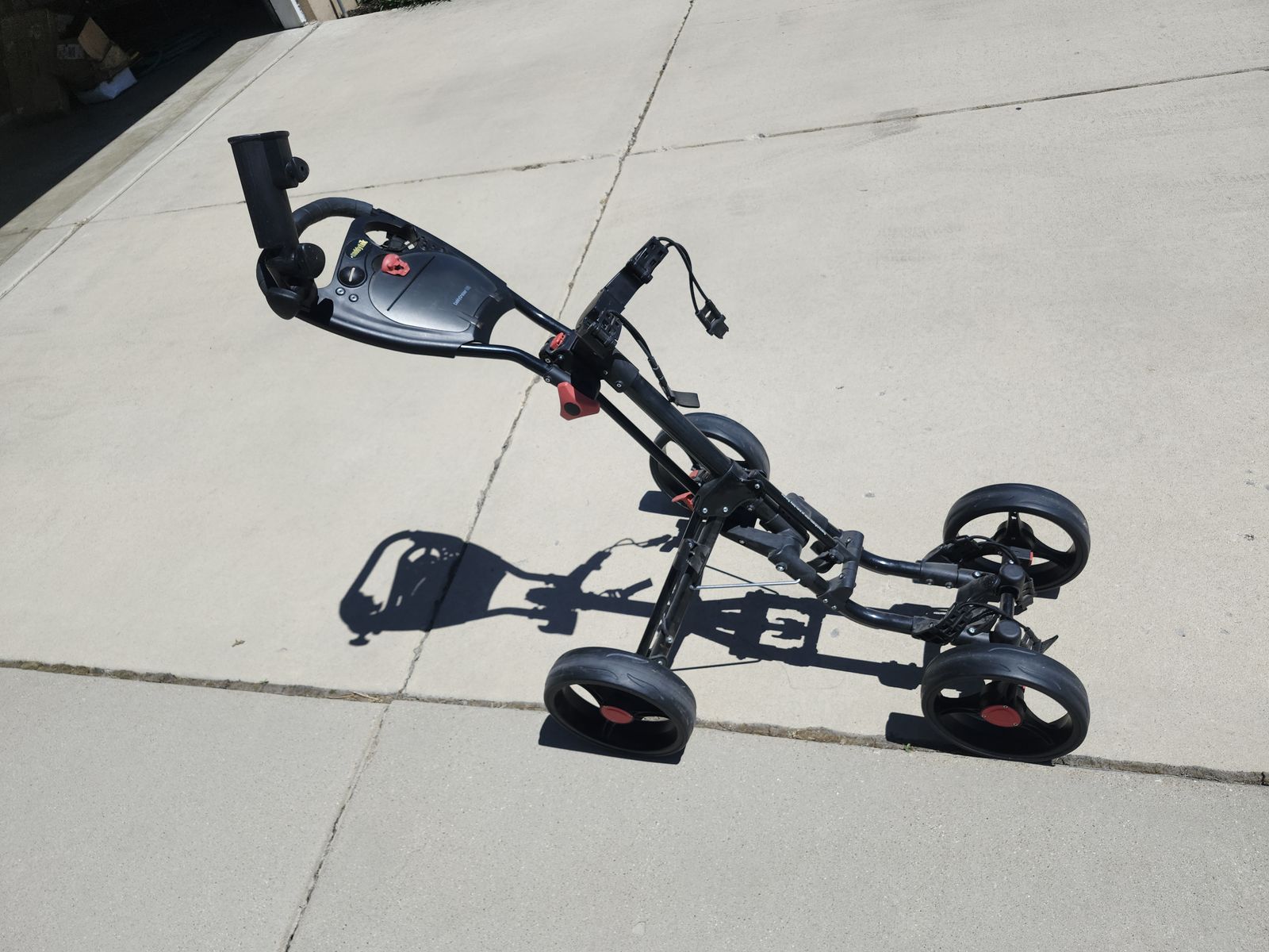 Caddytec push golf cart