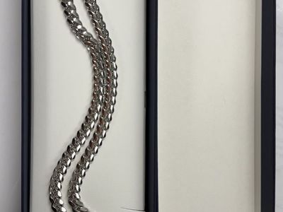 Silver Miami Cuban Link Chain