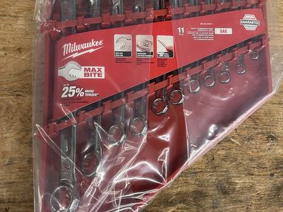 Milwuakee Combination SAE Wrench Set (New)