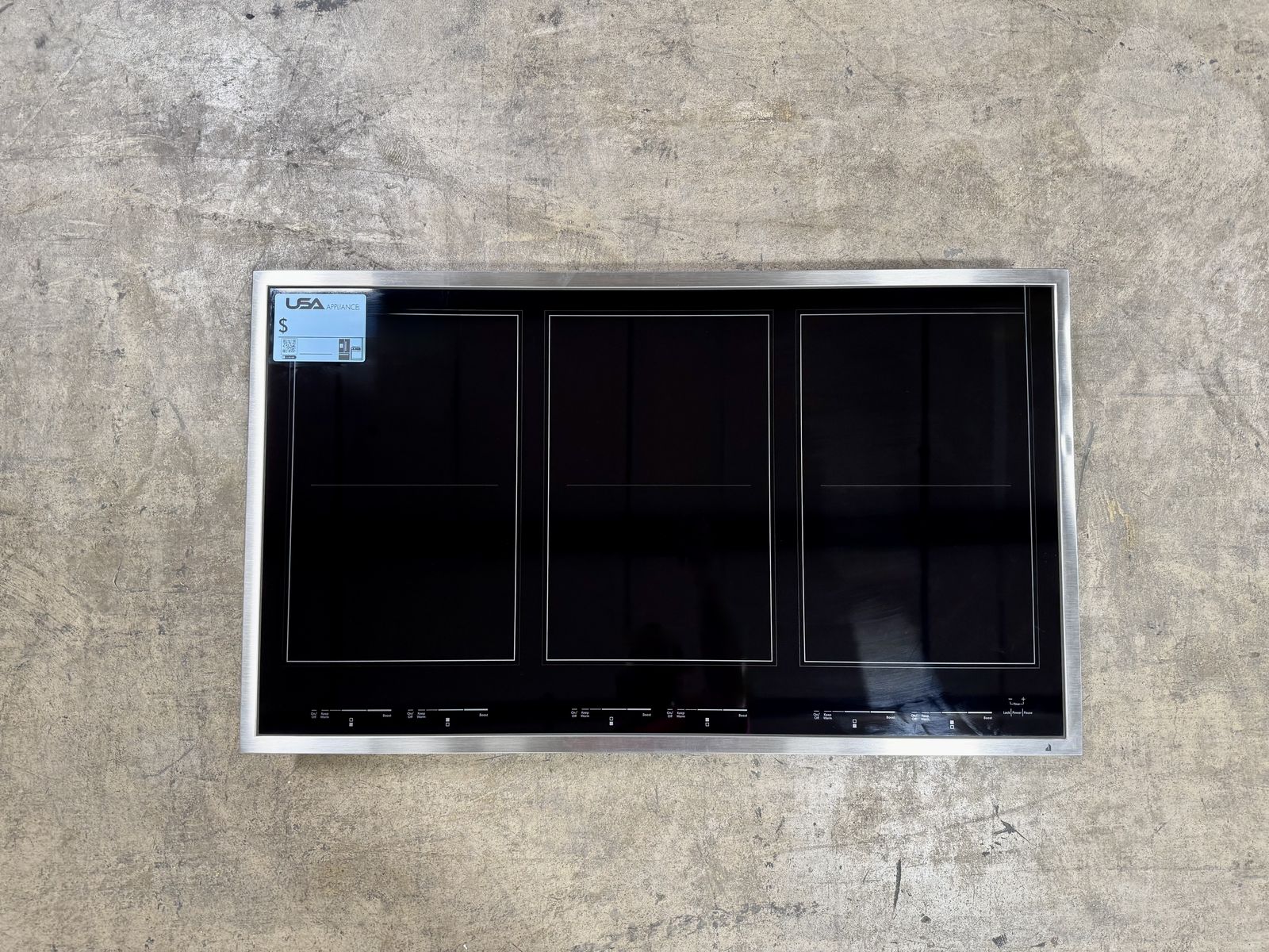 JENNAIR INDUCTION COOKTOP WITH WARRANTY