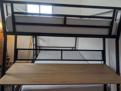 New Full metal Bunk bed with mattresses