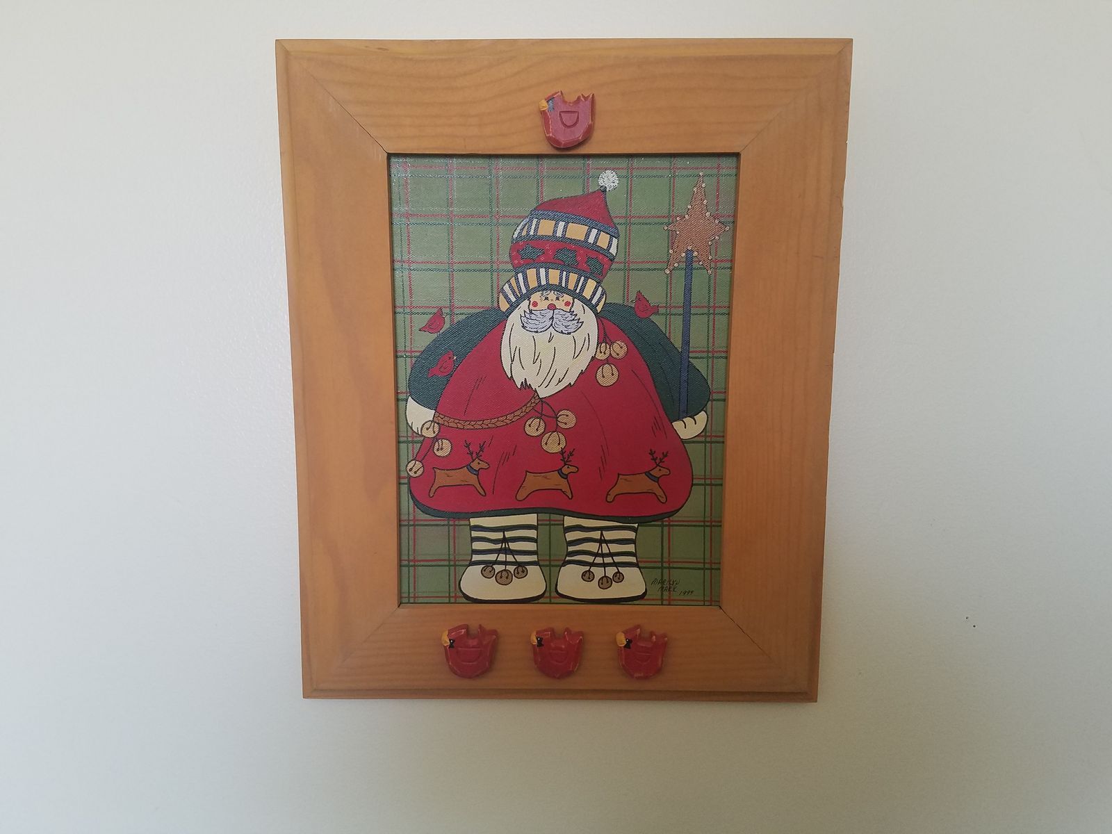 Marilyn Mark Santa Artwork
