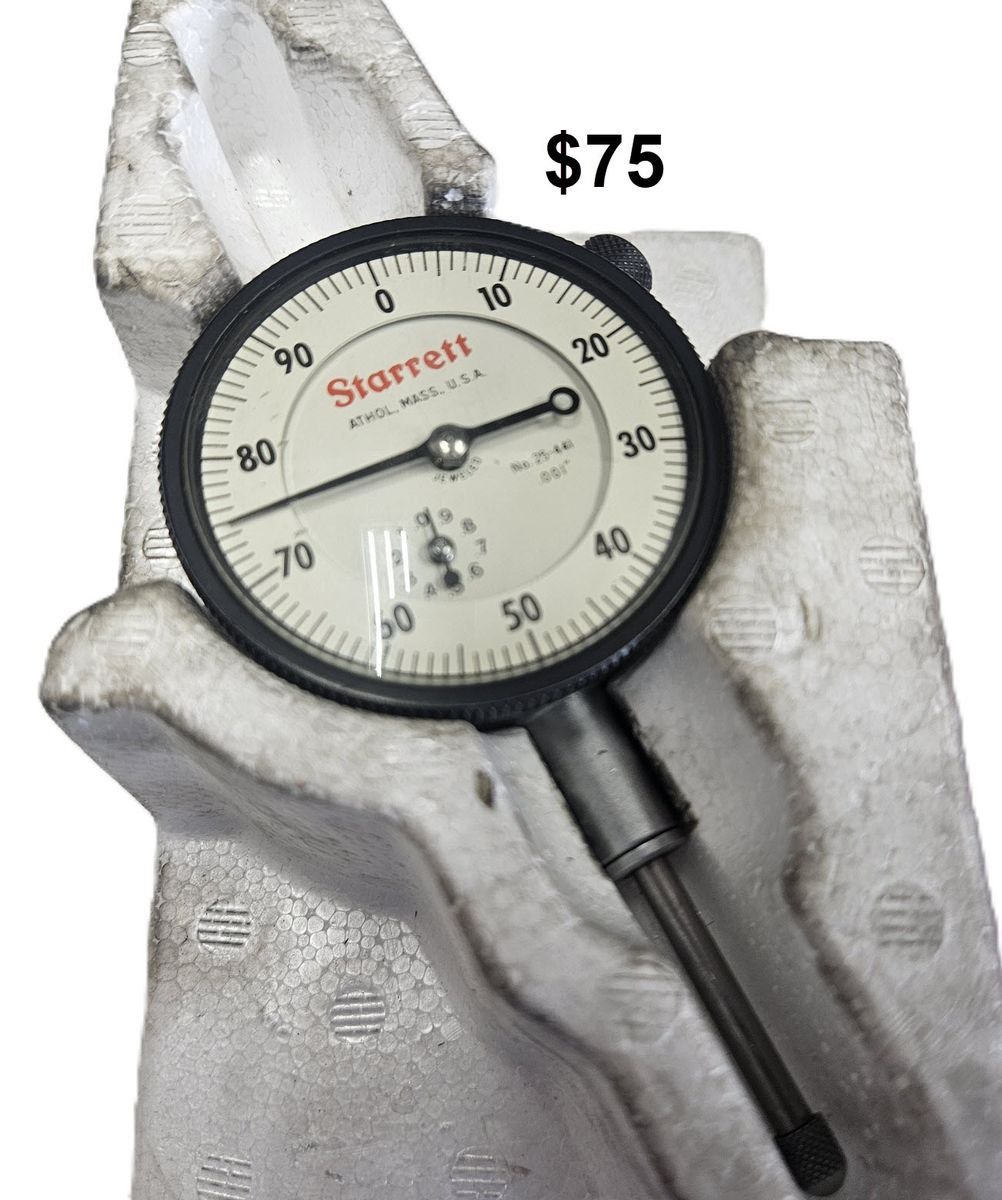 Starrett 0-1" Dial Indicator