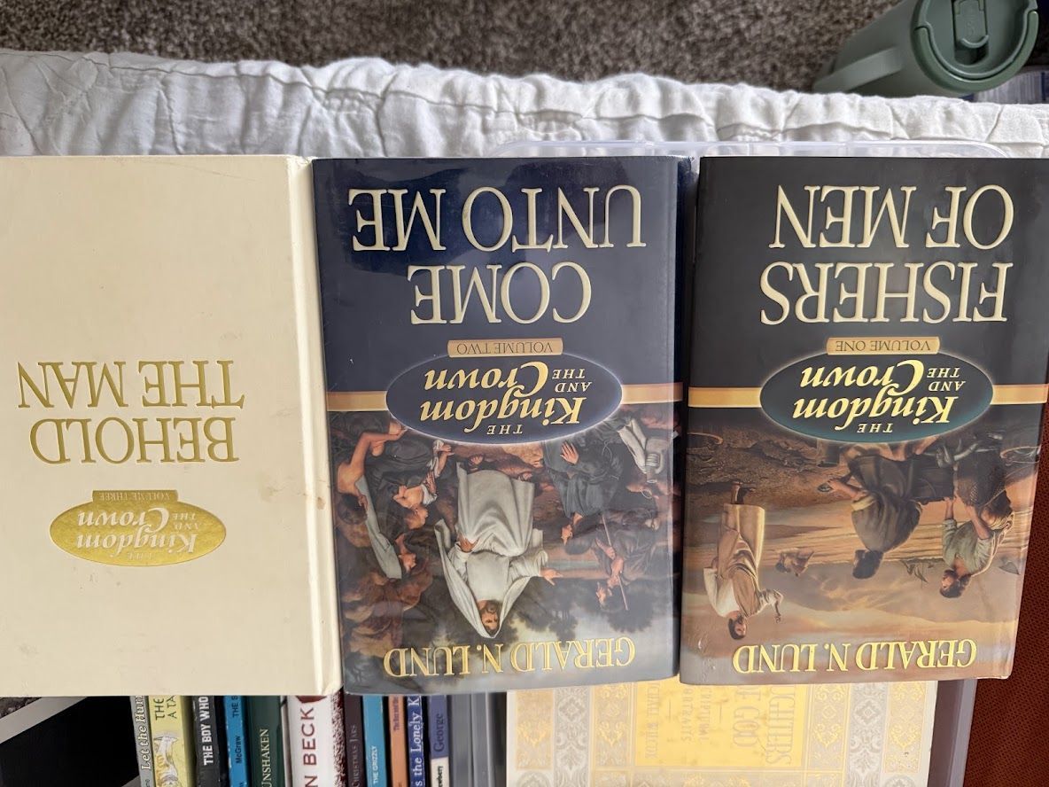 The Kingdom and the Crown Series by Gerald N. Lund & Collected Works of Hugh Nibley Hardcovers