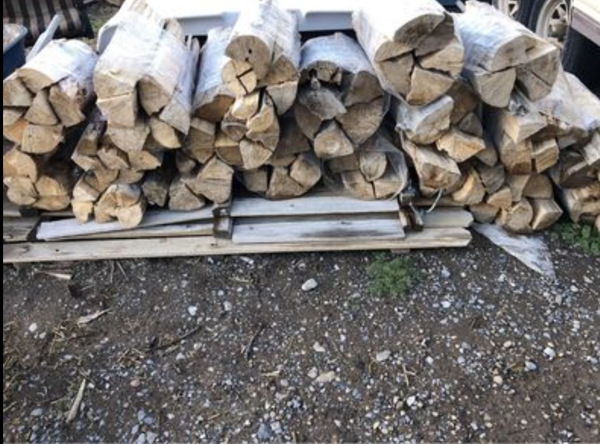 Large firewood bundles