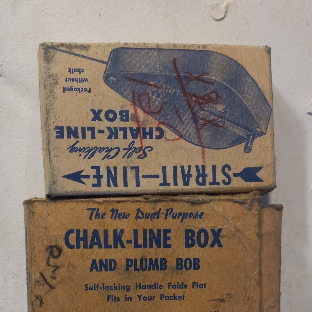 vintage chalk line