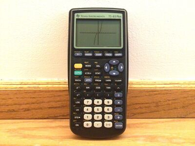 TI-83 Plus Vintage Calculator