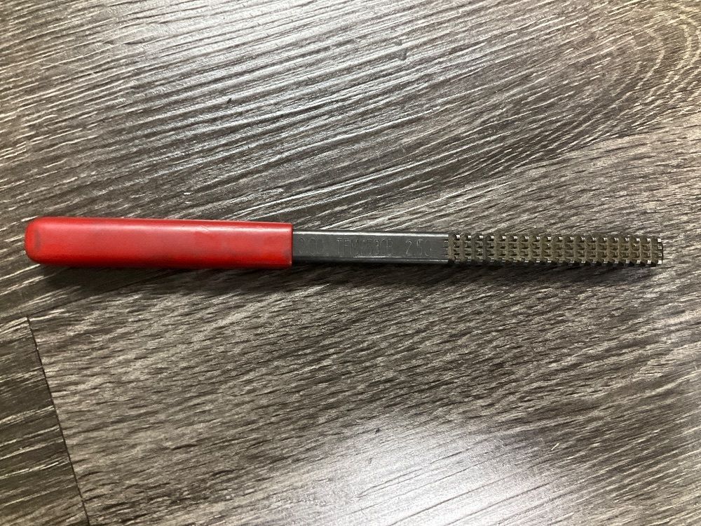 SNAP-ON THREAD RESTORING FILE