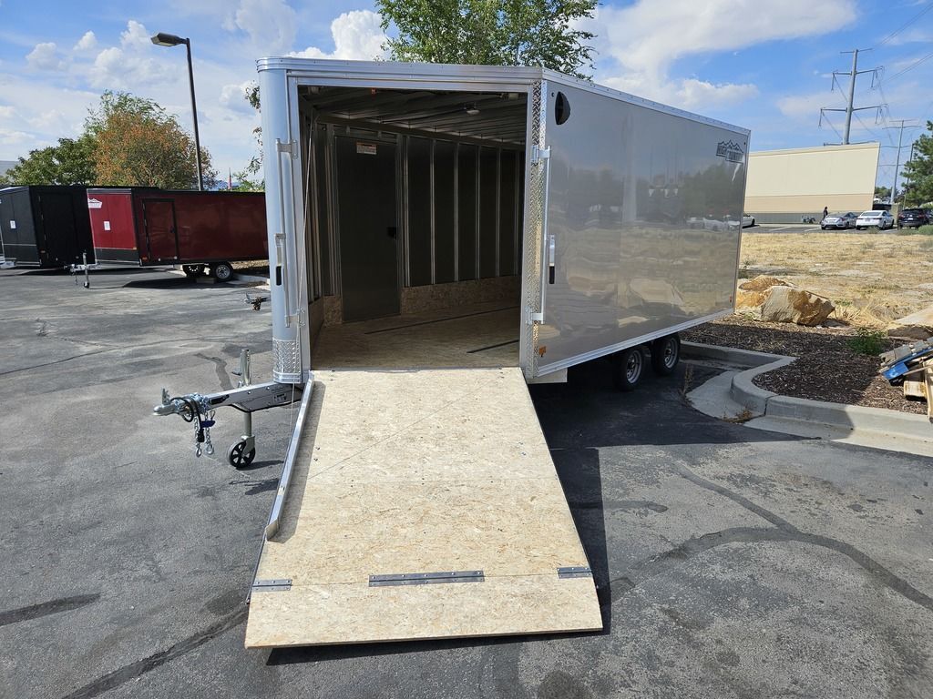 8.5x14 high country snowmobile trailer enclosed cargo all aluminum High Country 2026