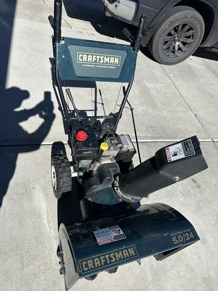 Craftsman 24 Inch Snowblower