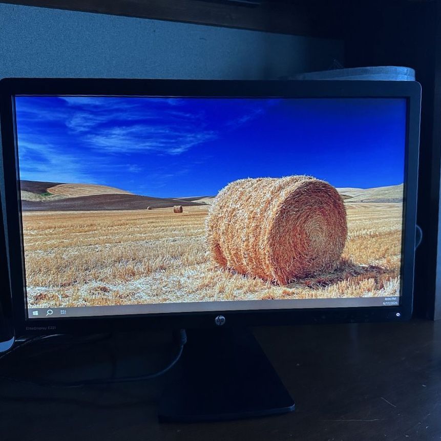 HP Z Display 21.5" Monitor 1680x1050 60Hz DisplayPort DVI VGA Inputs + Cables