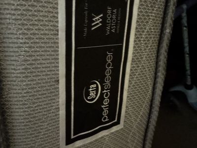 New Serta mattress California king