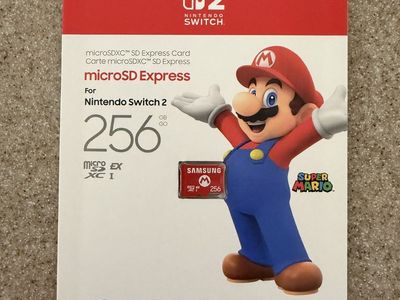 Nintendo MicroSD 256 gb memory card