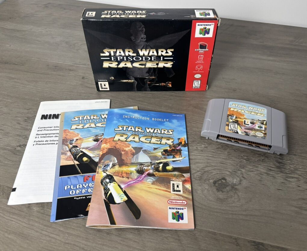 Star Wars Racer N64 with Box