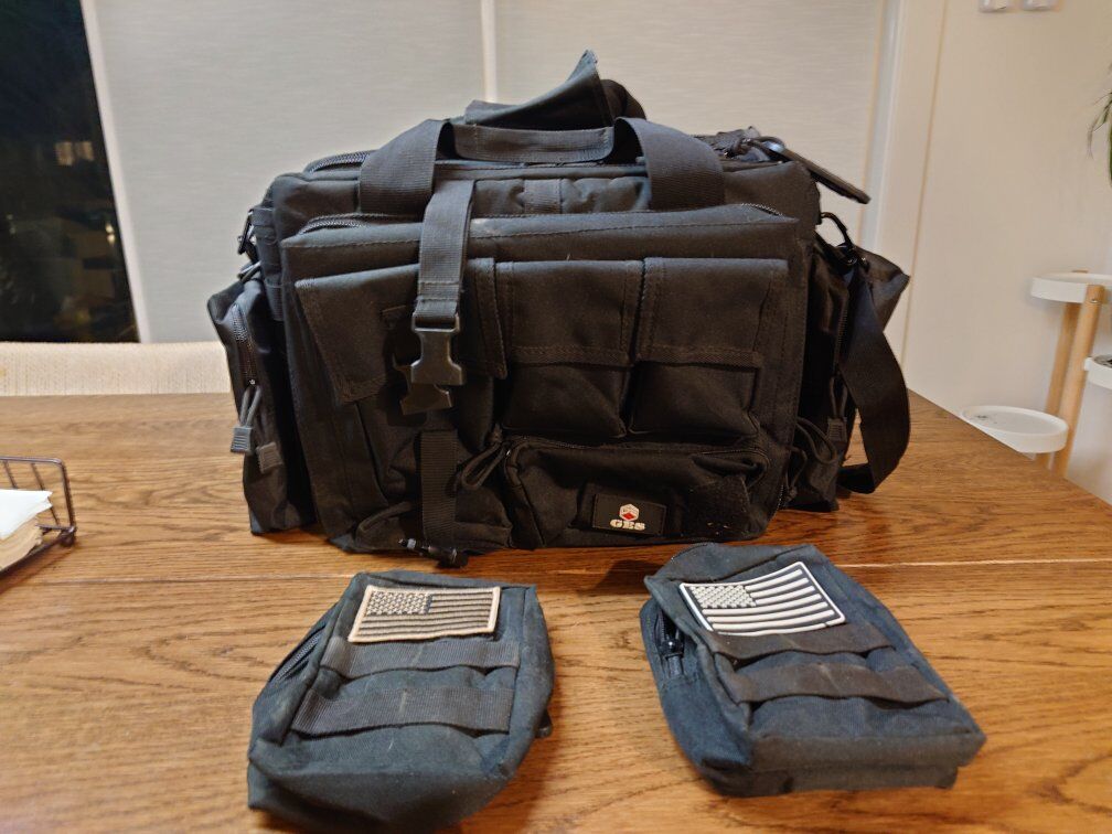 Outdoor Tactical Gun Range Duffle Bag