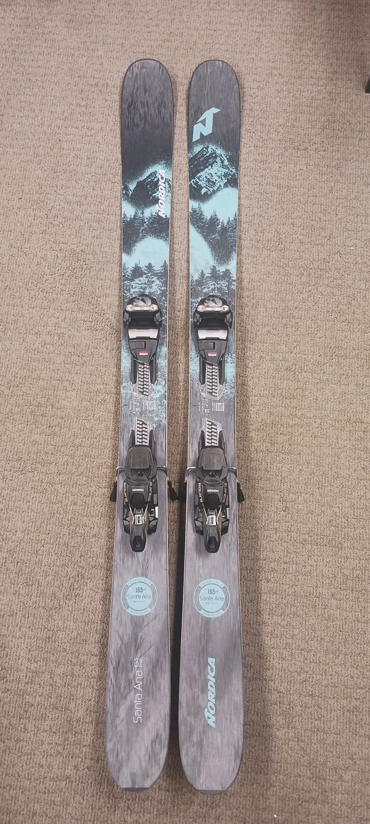 Nordica Santa Ana 104 Free Skis, 165 cm, Squire 11 Demo Bindings