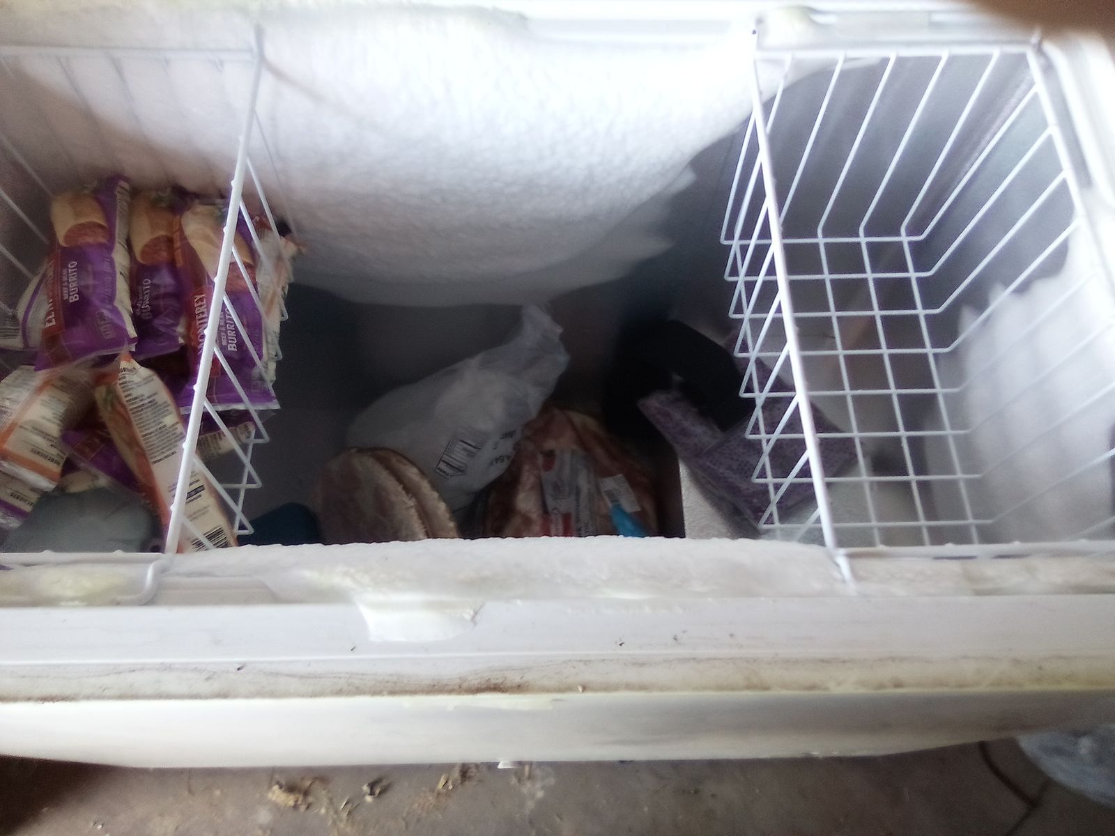 Hisense White Chest Freezer Used