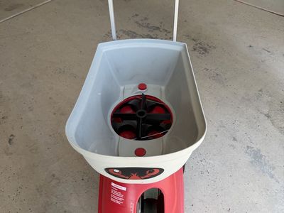 Lobster Sports Elite Two Tennis Ball Machine - Portable Pitching Machine