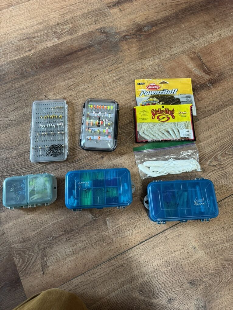 Fishing Plastics And Jigs For summer And Ice