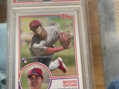 2018 Topps Update Shohei Ohtani #83-2 PSA 9 Mint 1983 Topps Baseball Rookie Card Angels RC