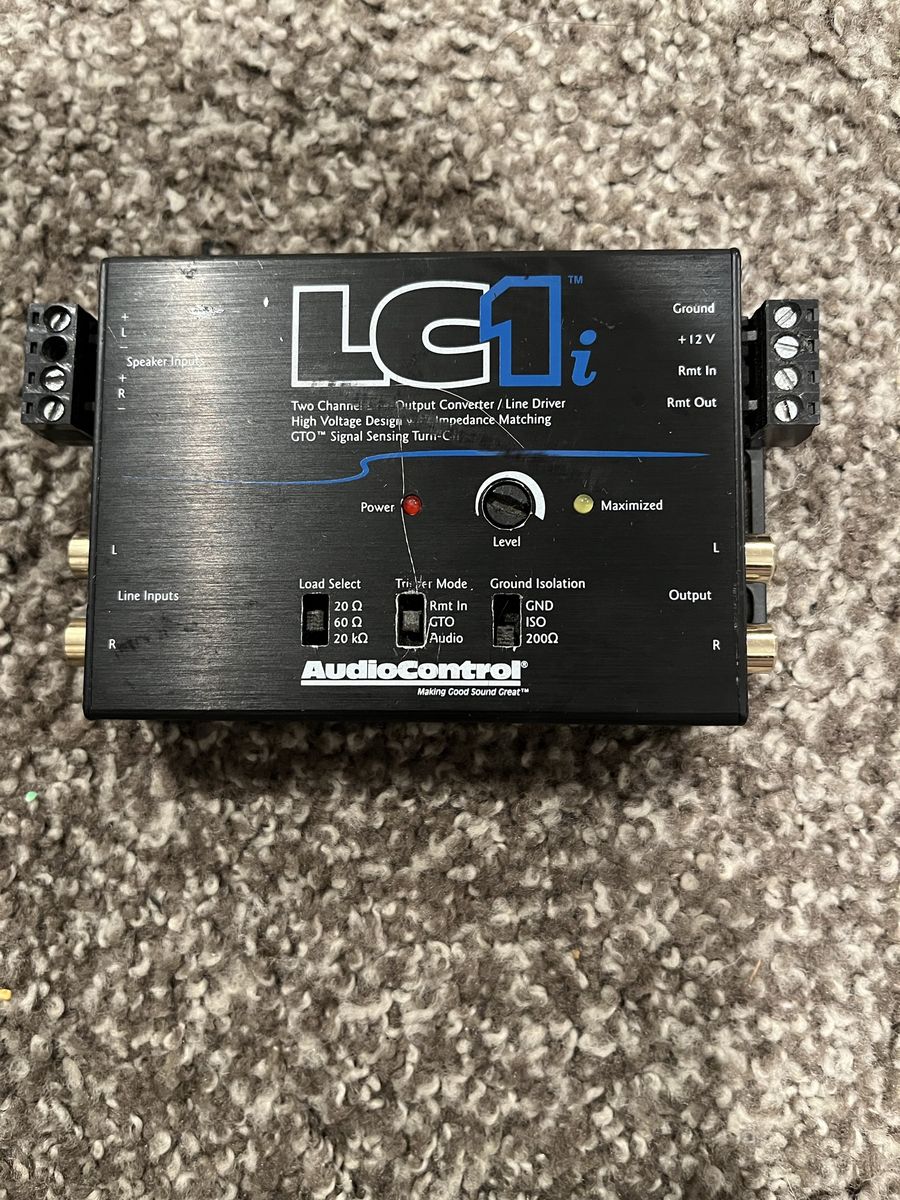 AudioControl LC1i 2-Channel Line Output Converter and Line Driver