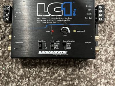 AudioControl LC1i 2-Channel Line Output Converter and Line Driver