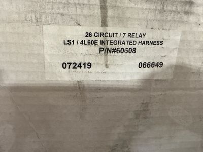 Painless Wiring 1997-2004 GM LS1/LS6 Integrated EFI & Chassis Harness - Mechanical TB