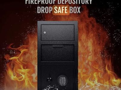 New In Box Large Drop Safe For Business