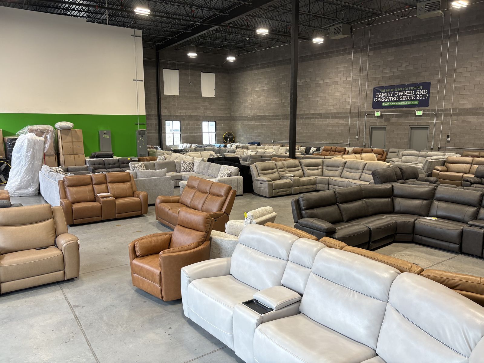 OVERSTOCK RECLINING FURNITURE