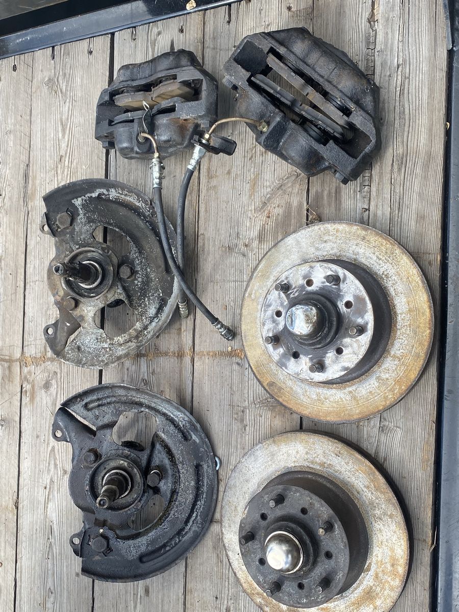 67-68 Camaro Firebird 4 Piston Disc Brakes