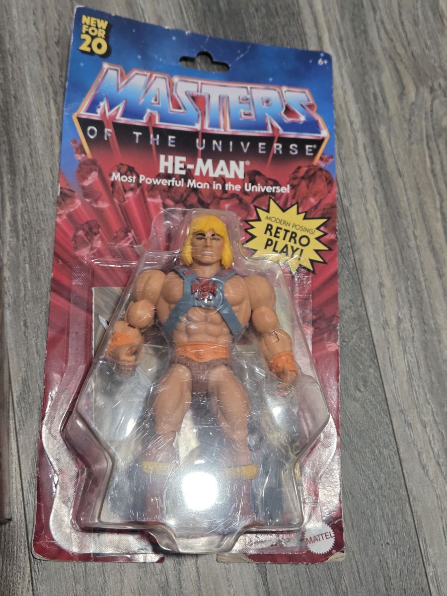 NEW ALL 3 Original Package HE-MAN MASTERS OF THE UNIVERSE Action Figures'